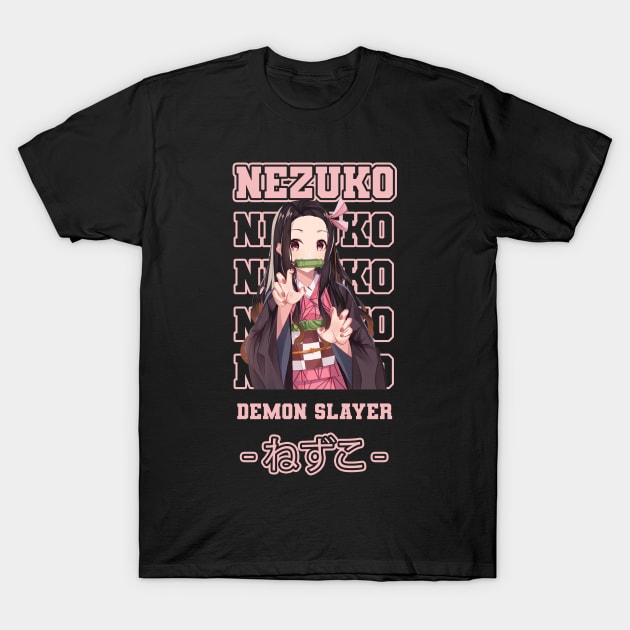 Nezuko Kamado T-Shirt by Pantat Kering